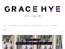 Tablet Screenshot of grace-hye.com